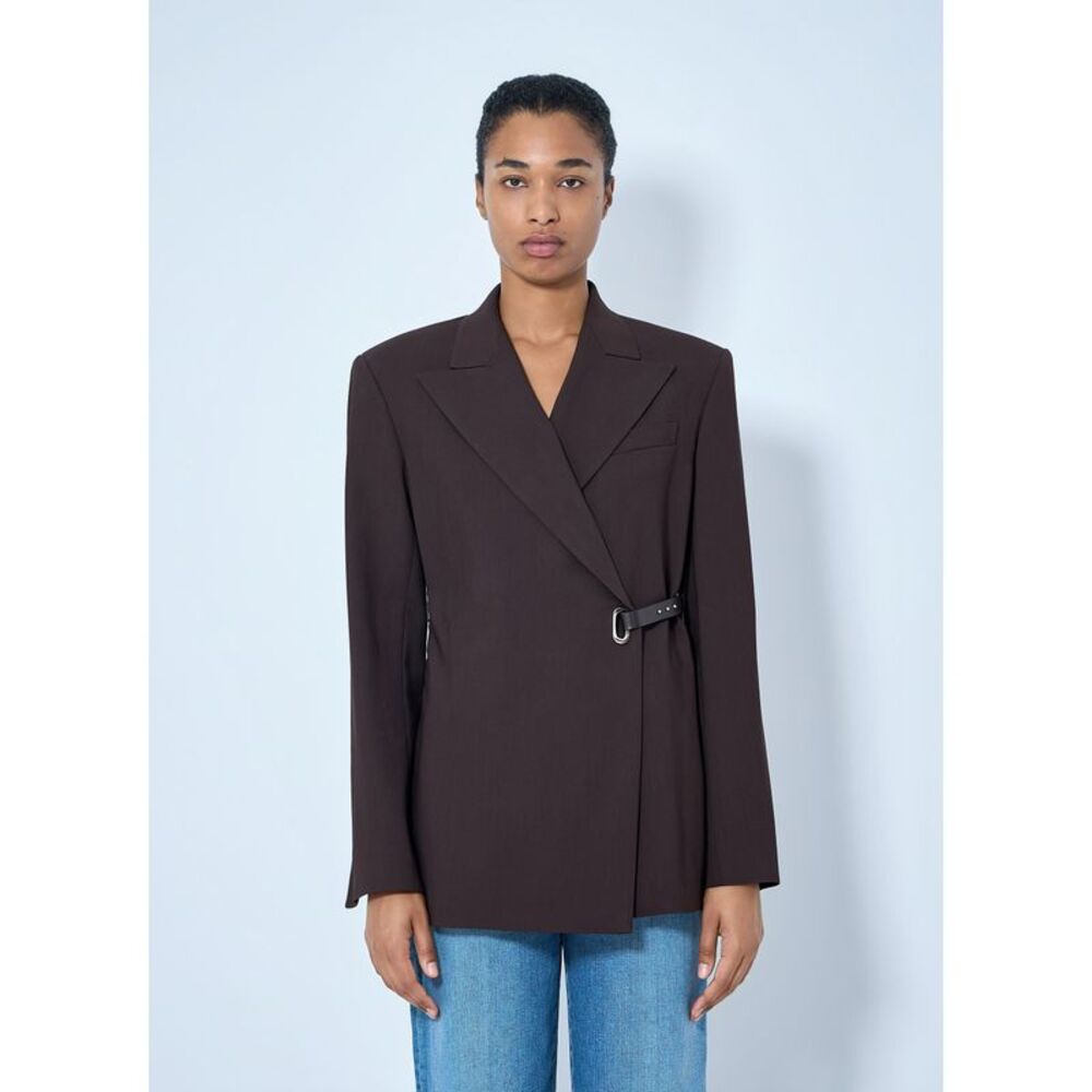 Sportmax Women Asymmetric Buckle Blazer
